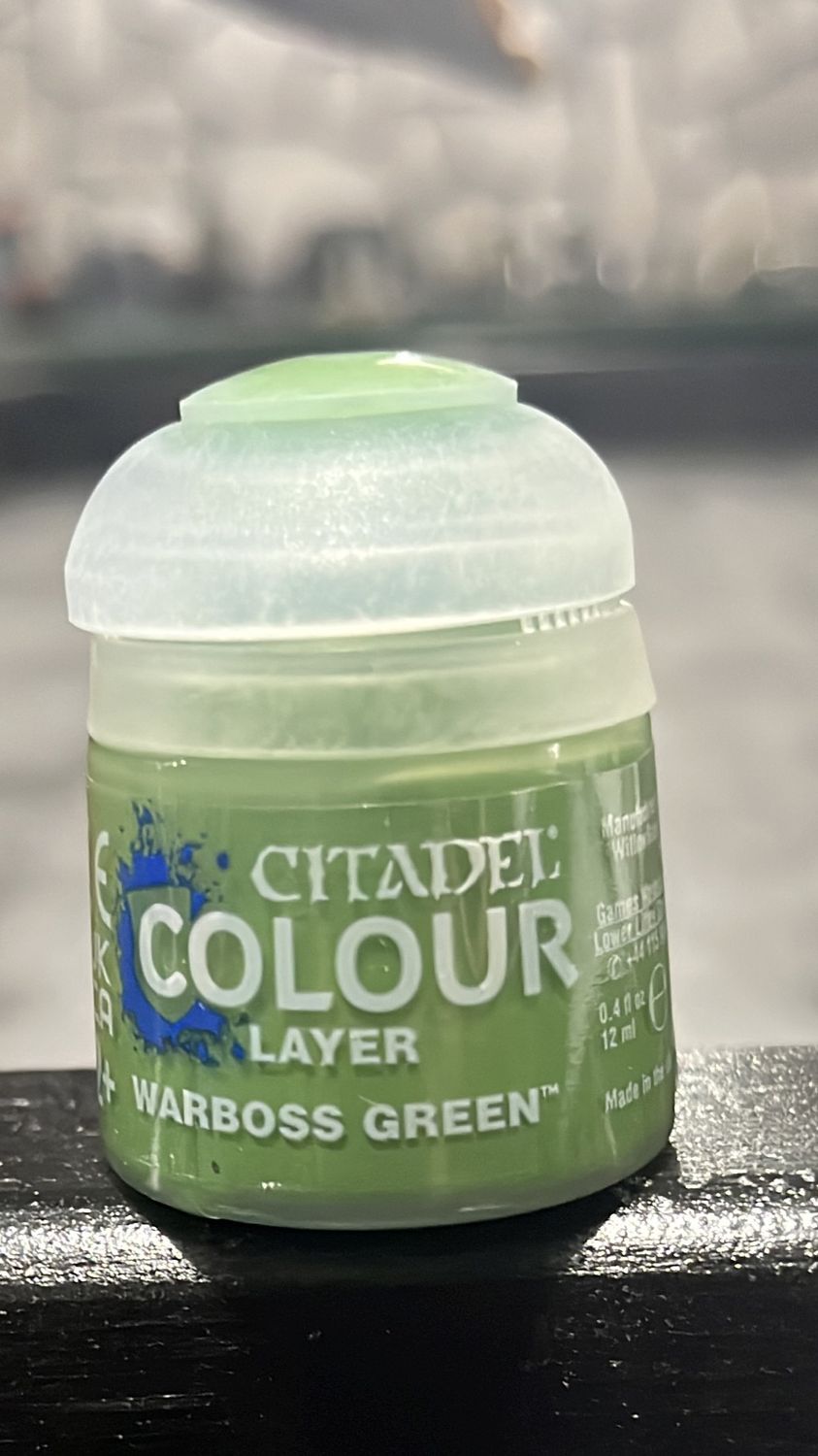 CITADEL COLOUR LAYER: WARBOSS GREEN