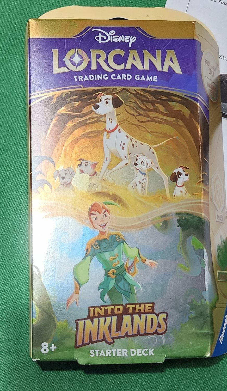 LORCANA INTO THE INKLANDS STARTER DECKS PETER PAN