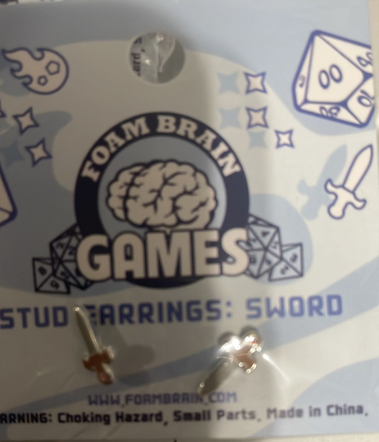 Stud Earing : Sword