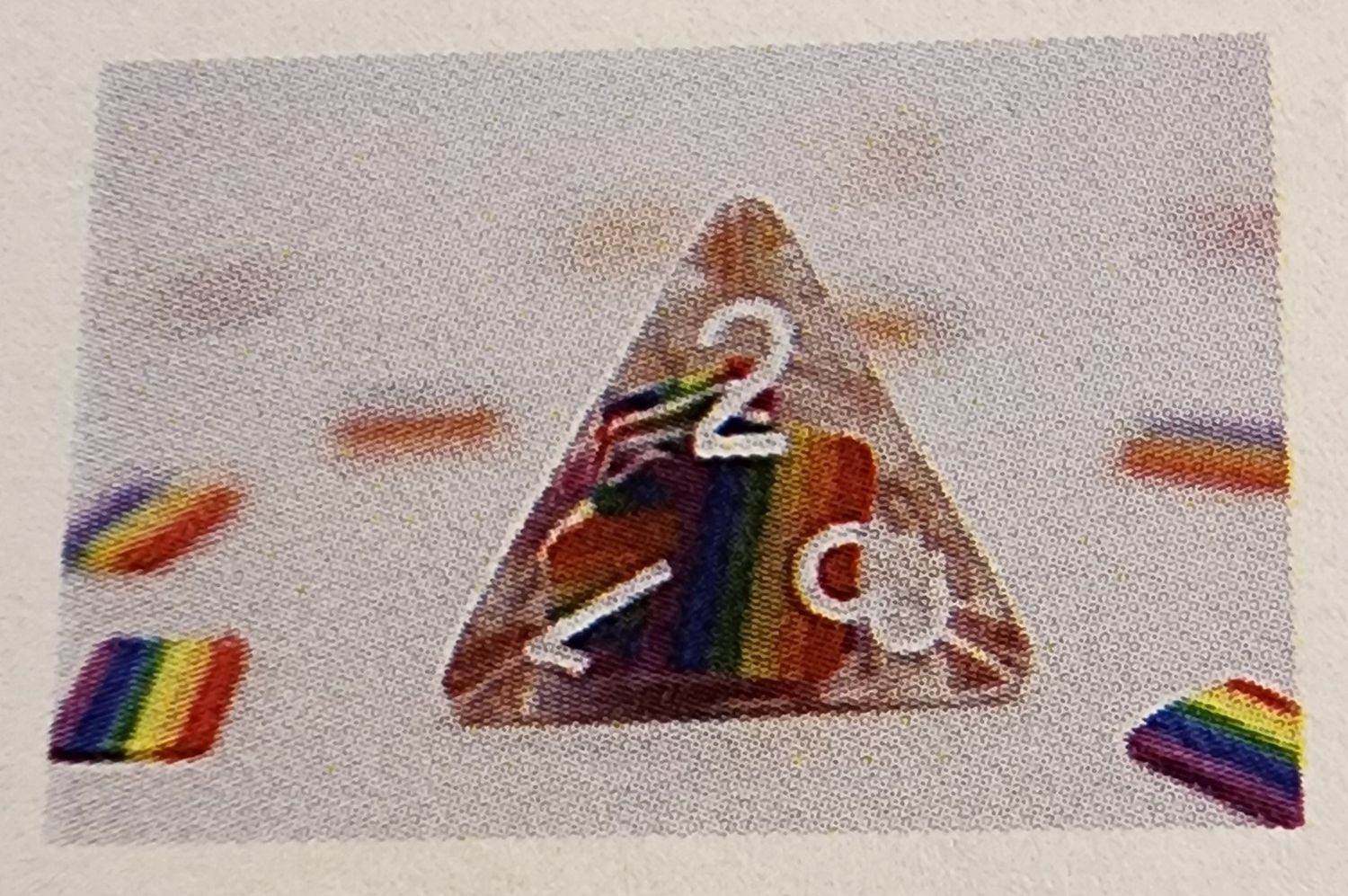 RAINBOW FLAG RPG DICE SET