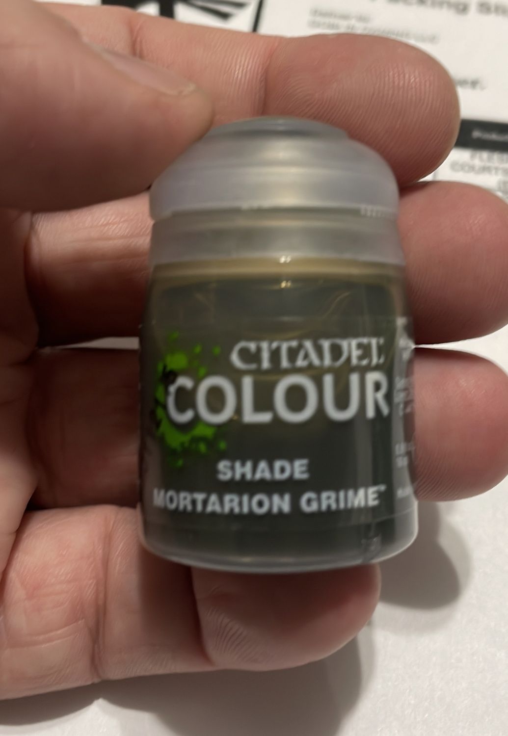 Citadel Colour : SHADE Mortarion Grime