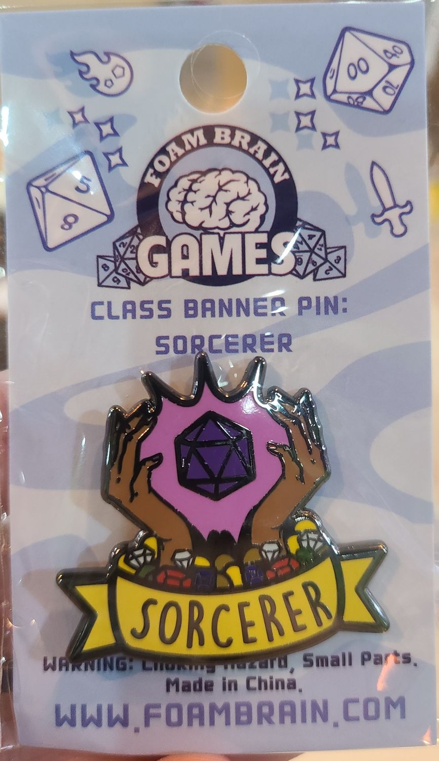 Class Banner Pin: Sorcerer