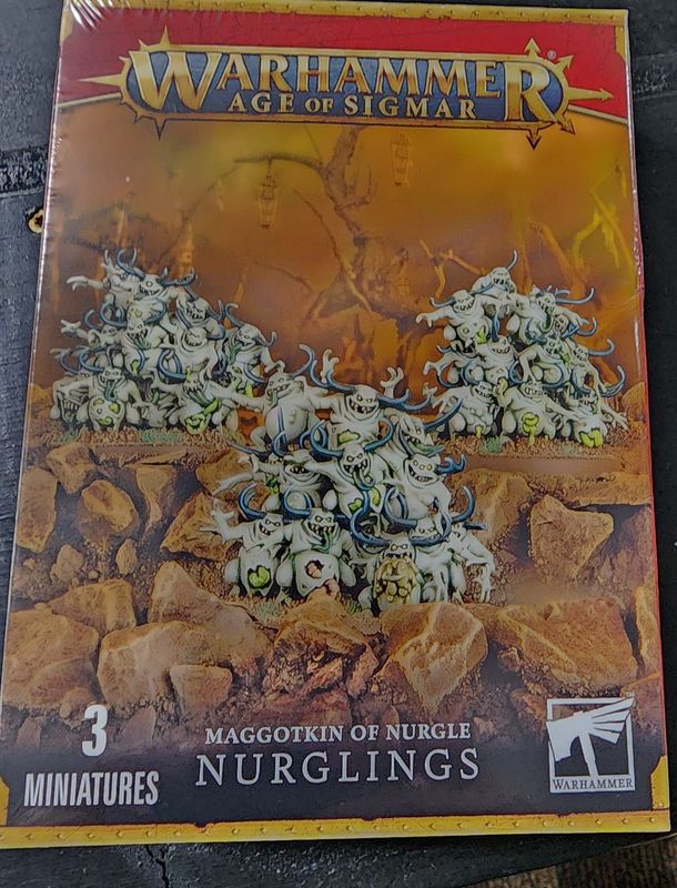 WARHAMMER AOS MAGGOTKIN OF NURGLE NURGLINGS