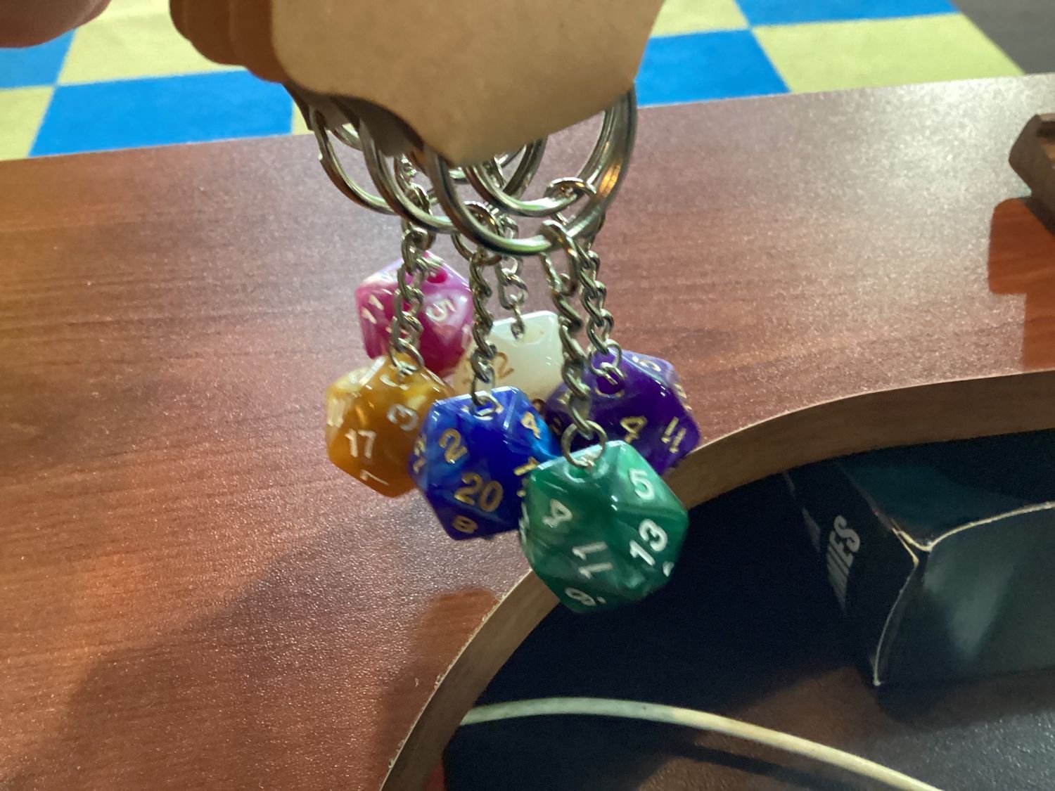 D20 Keychain