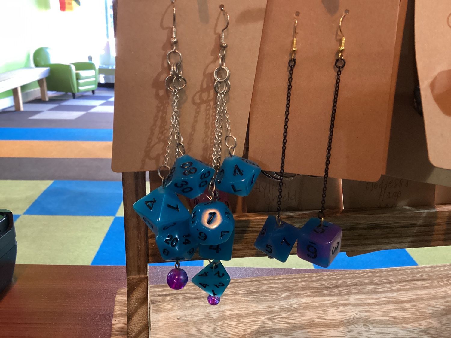 Full Set Dice Earrings