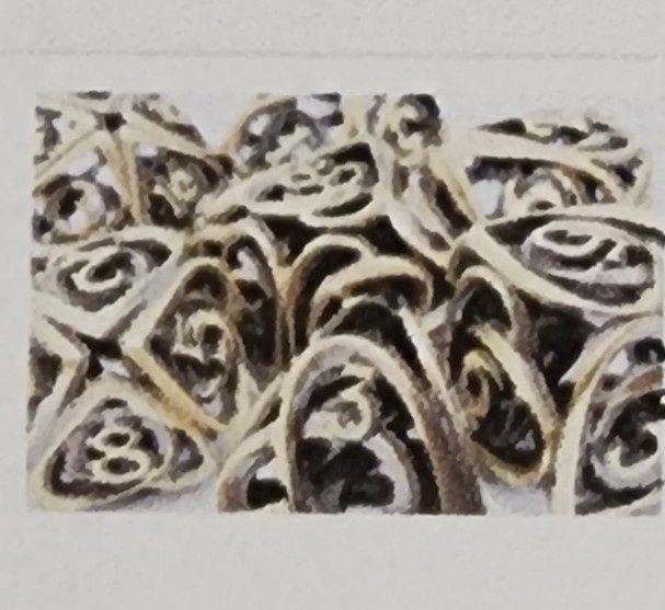 HOLLOW HEARTS ANTIQUE BRONZE