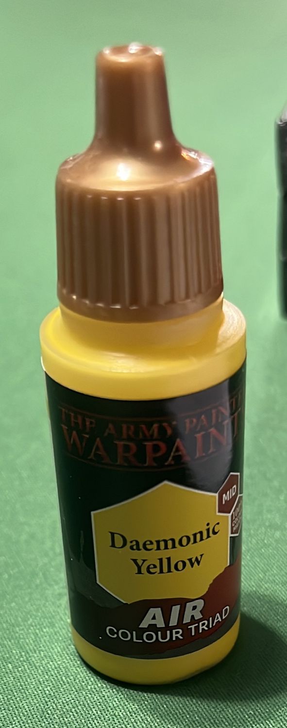 THE ARMY PAINTER: AIR PAINT DEAMONIC YELLOW