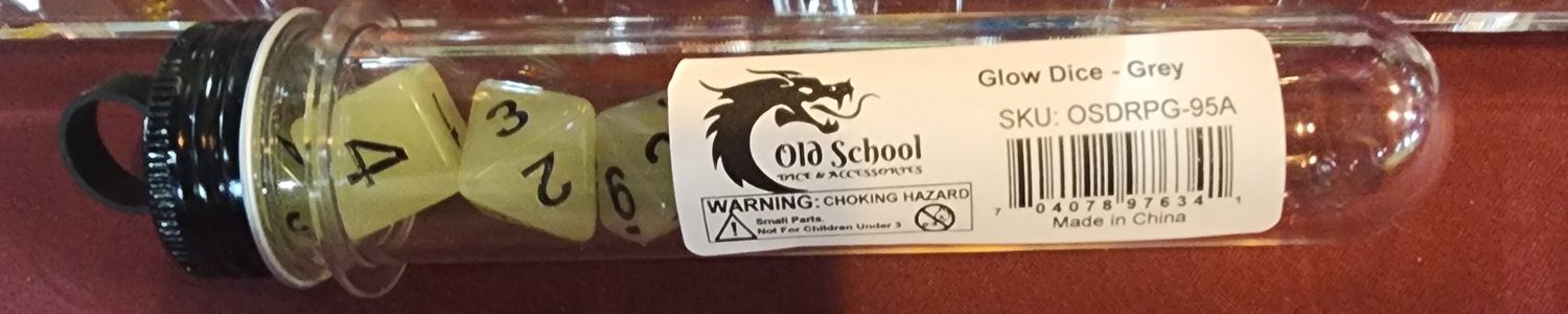 O.S.D. GLOW DICE GREY