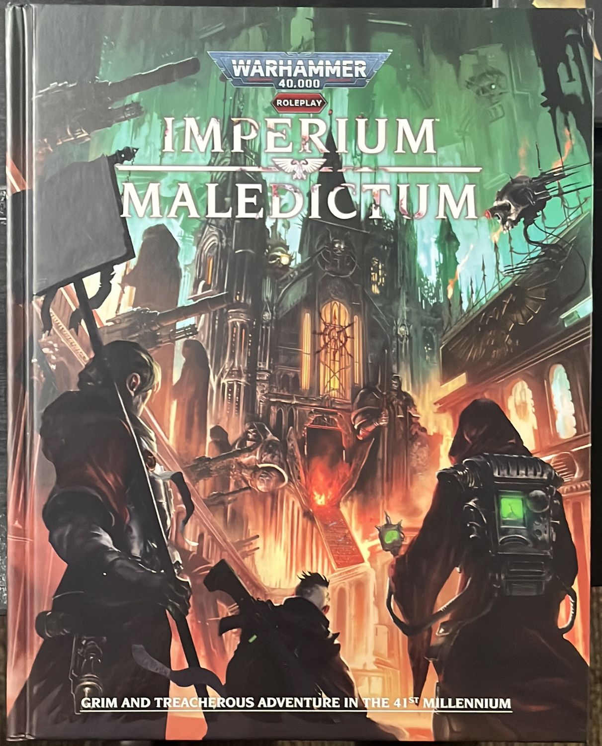 WARHAMMER 40K RPG: IMPERIUM MALEDICTUM CORE RULEBOOK