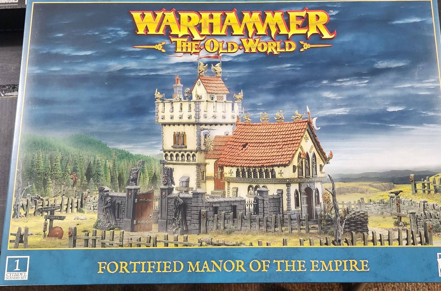 WARHAMMER THE OLD WORLD FORTIFIED MANOR OF THE EMPIRE