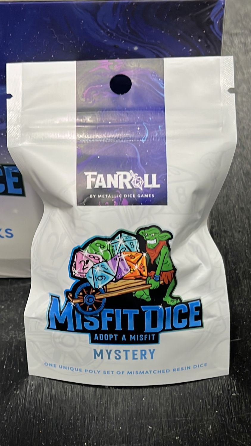 MYSTERY MISFIT RESIN DICE SET