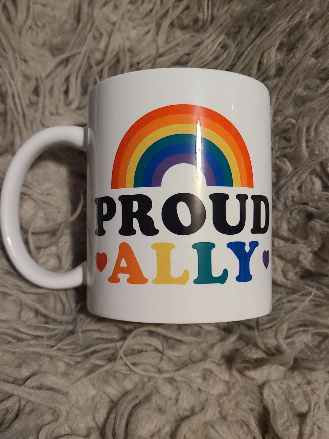 Proud Ally Rainbow Mug