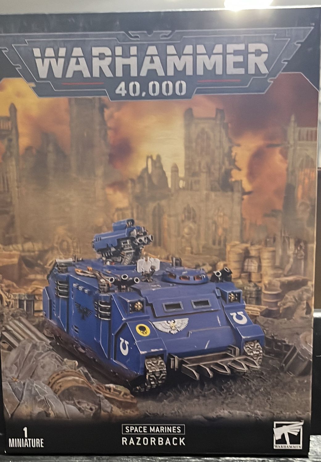 WARHAMMER 40K; SPACE MARINES RAZORBACK