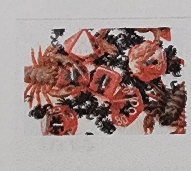 Scorpion rpg dice set