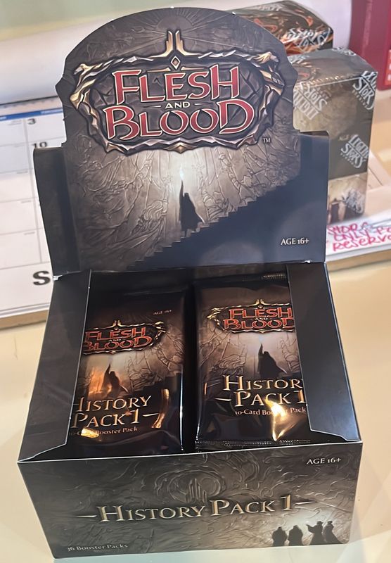 Flesh and Blood: History Pack 1 booster pack