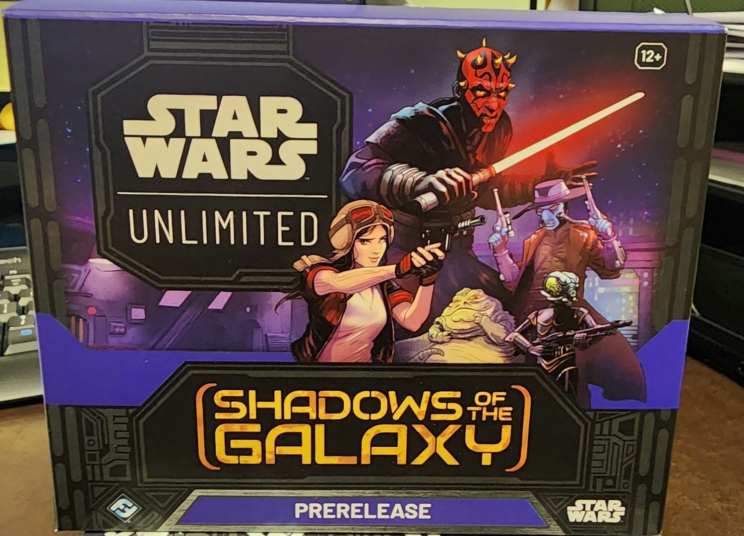 Star Wars Unlimited Shadows Of the galaxy prerelease box