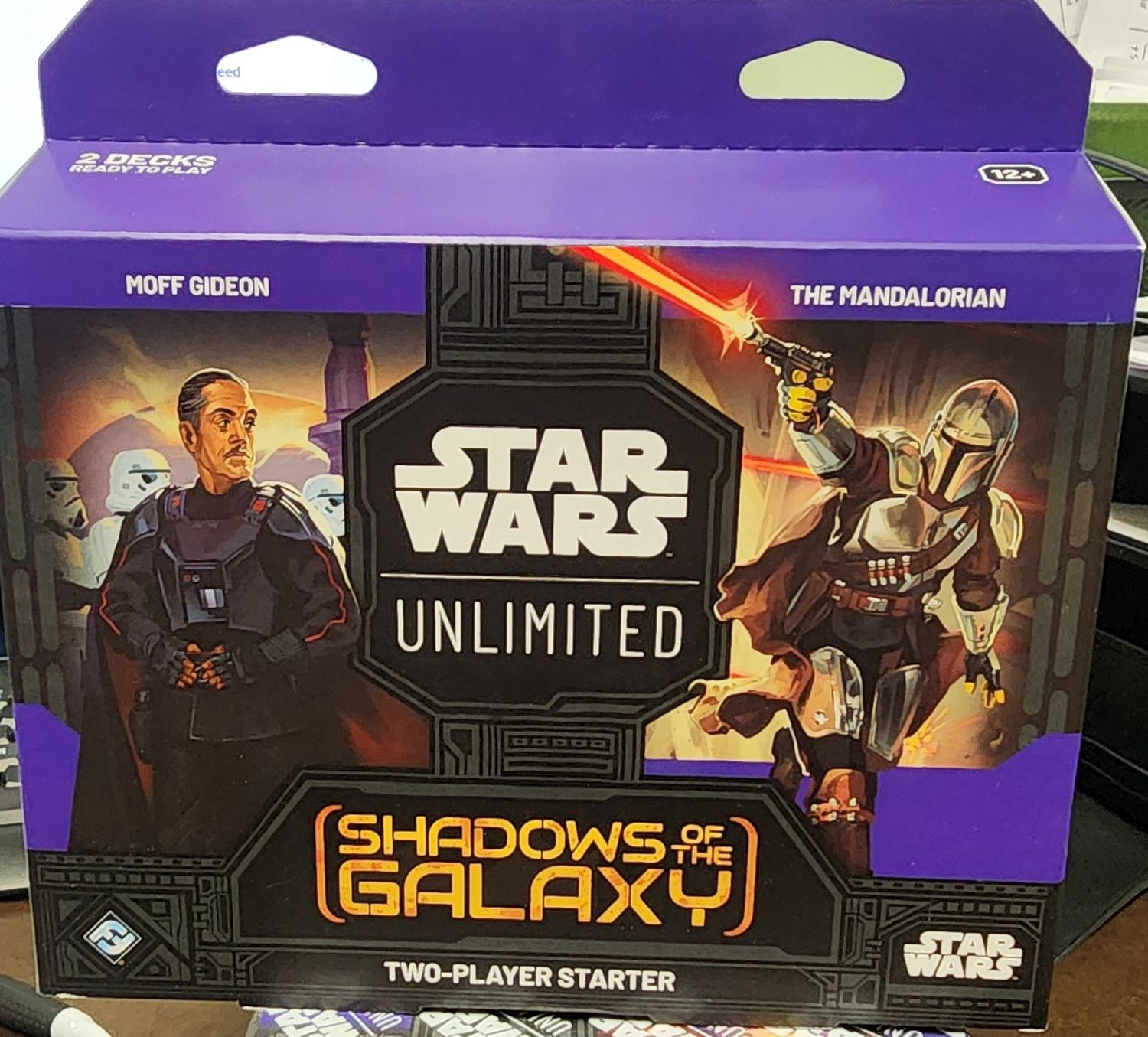 STAR WARS UNLIMITED SHADOWS OF THE GALAXY 2 PLAYER STARTER SET