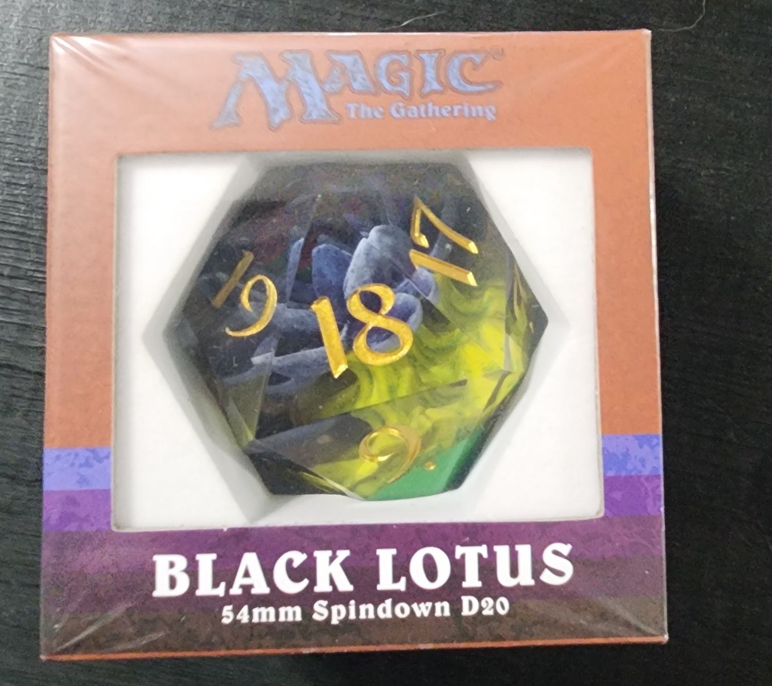 Black Lotus spin down dice