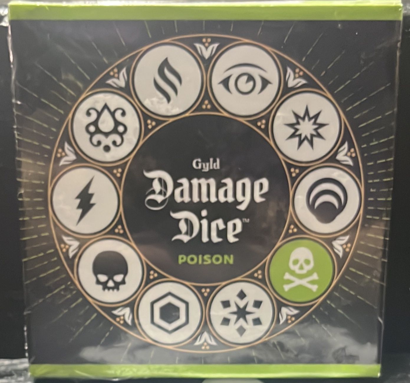 POISON DAMAGE DICE SET
