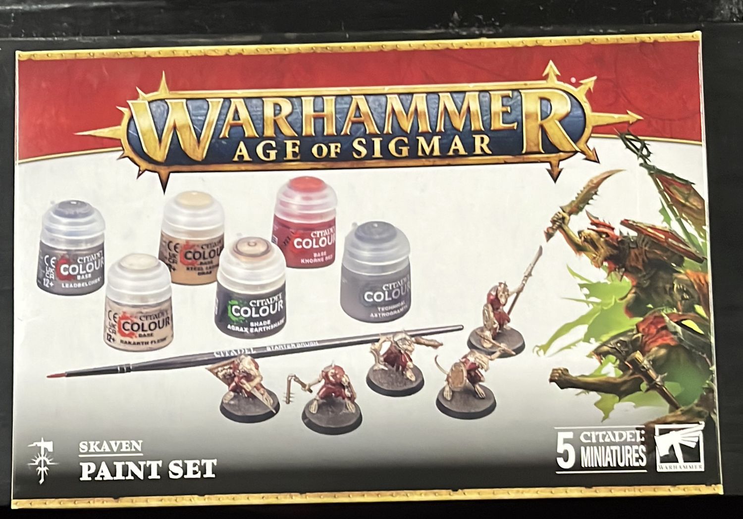 AGE OF SIGMAR: SKAVEN PAINT SET