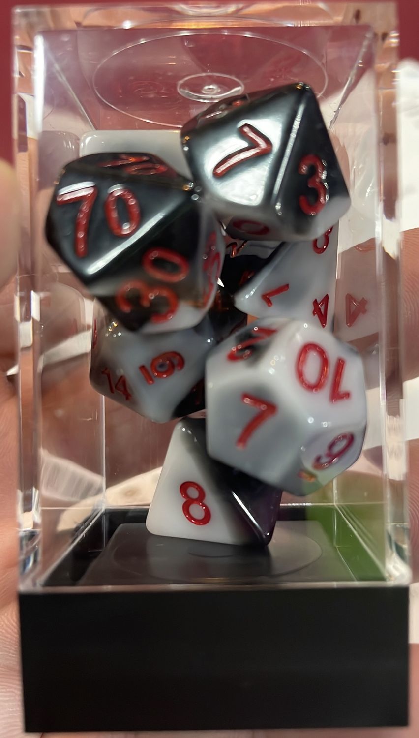 Warrior FBG dice