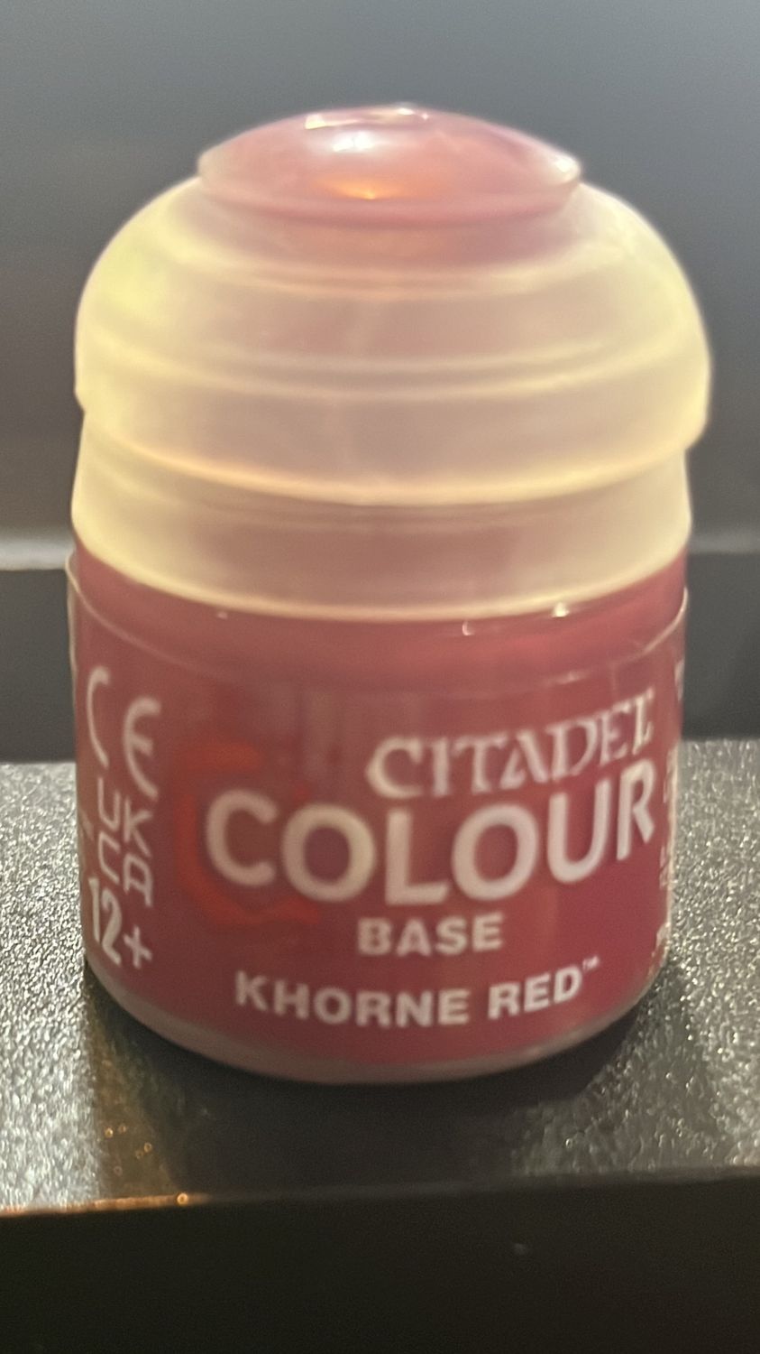 CITADEL COLOUR: BASE KHORNE RED
