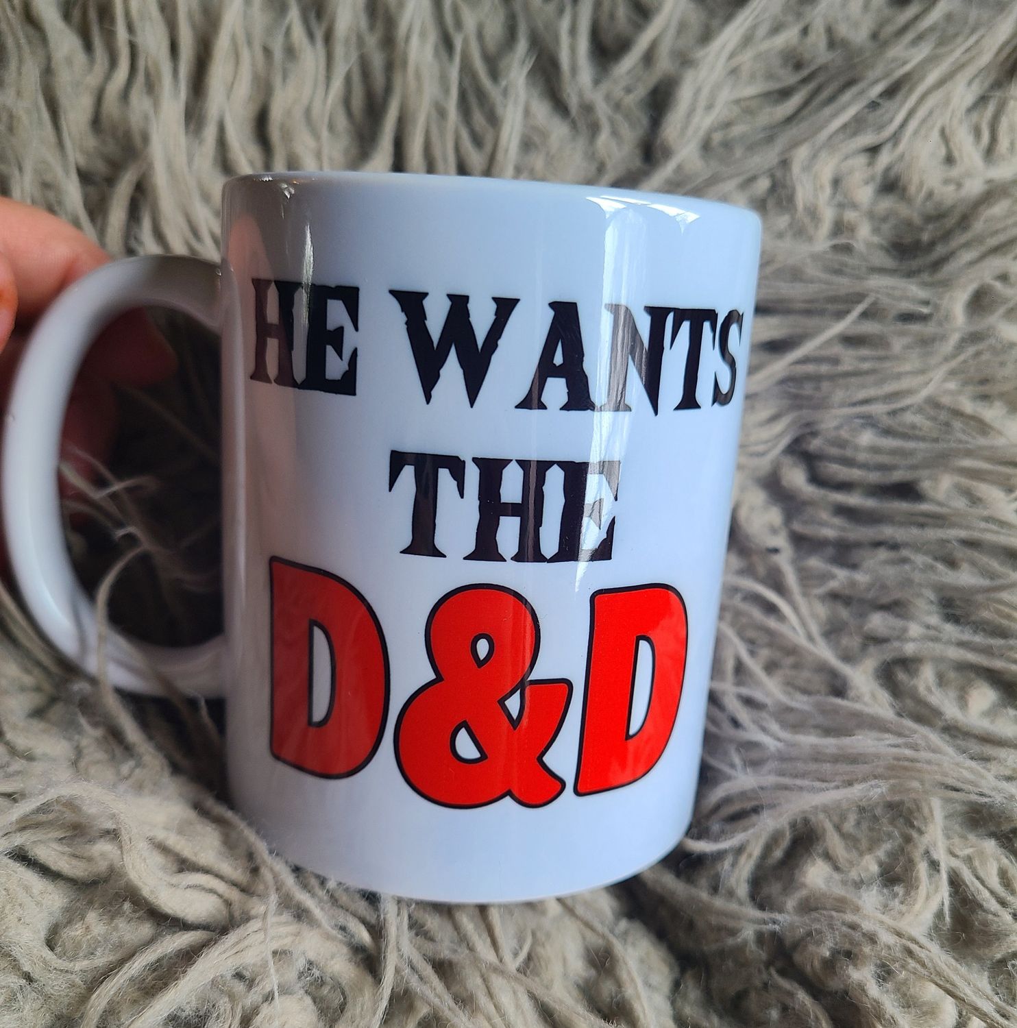 He Wants the D&amp;D Mug