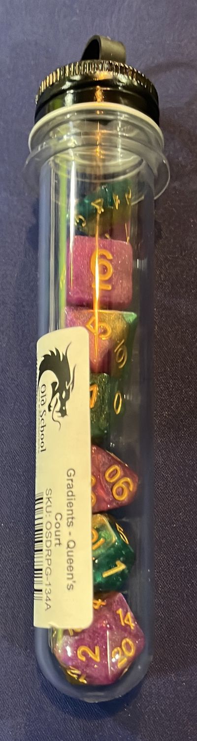 Old School Dice: Gradients - Queen’s Court