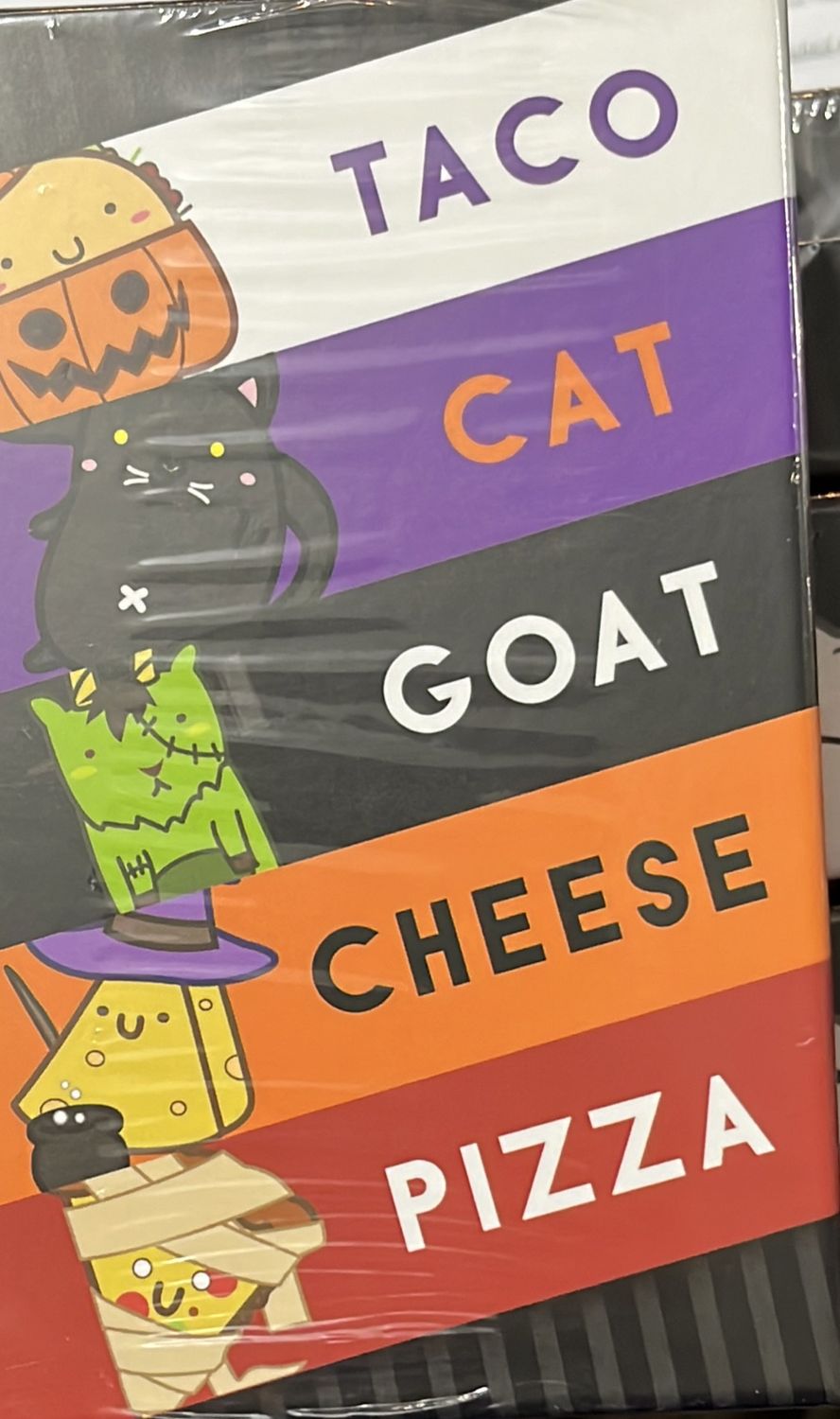Taco Cat Goat Cheese Pizza Halloween Edition
