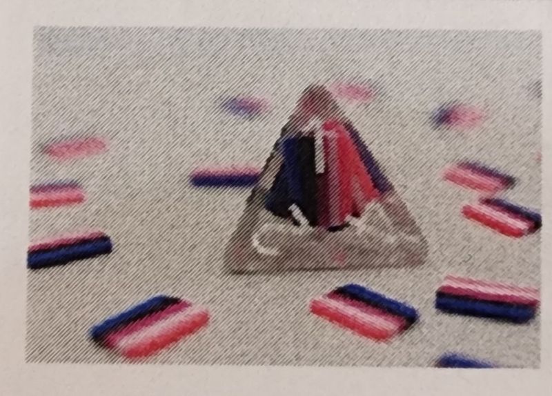 Gender fluid flag dice