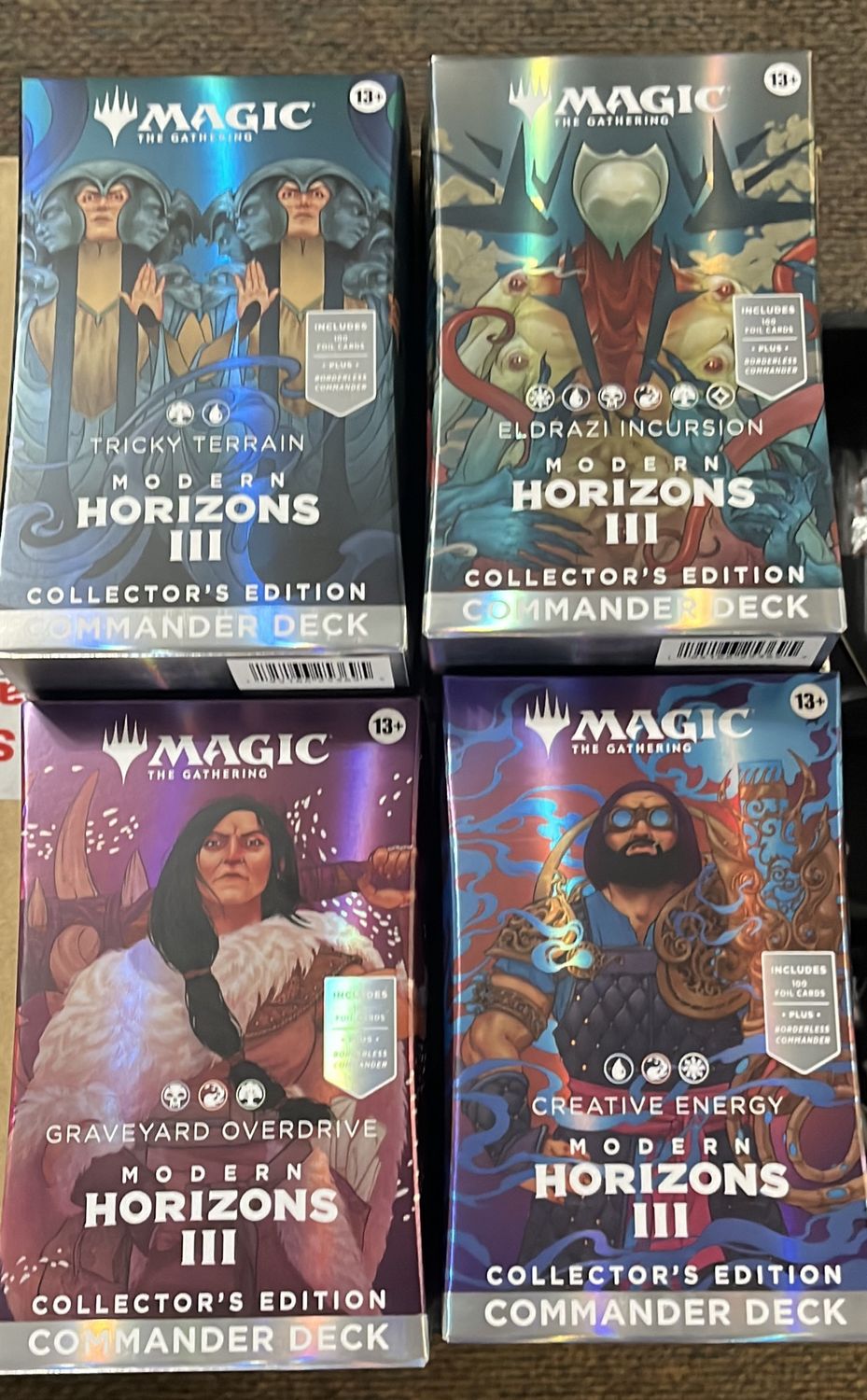 MAGIC THE GATHERING MODERN HORIZONS 3 COLLECTOR COMMANDER DECK