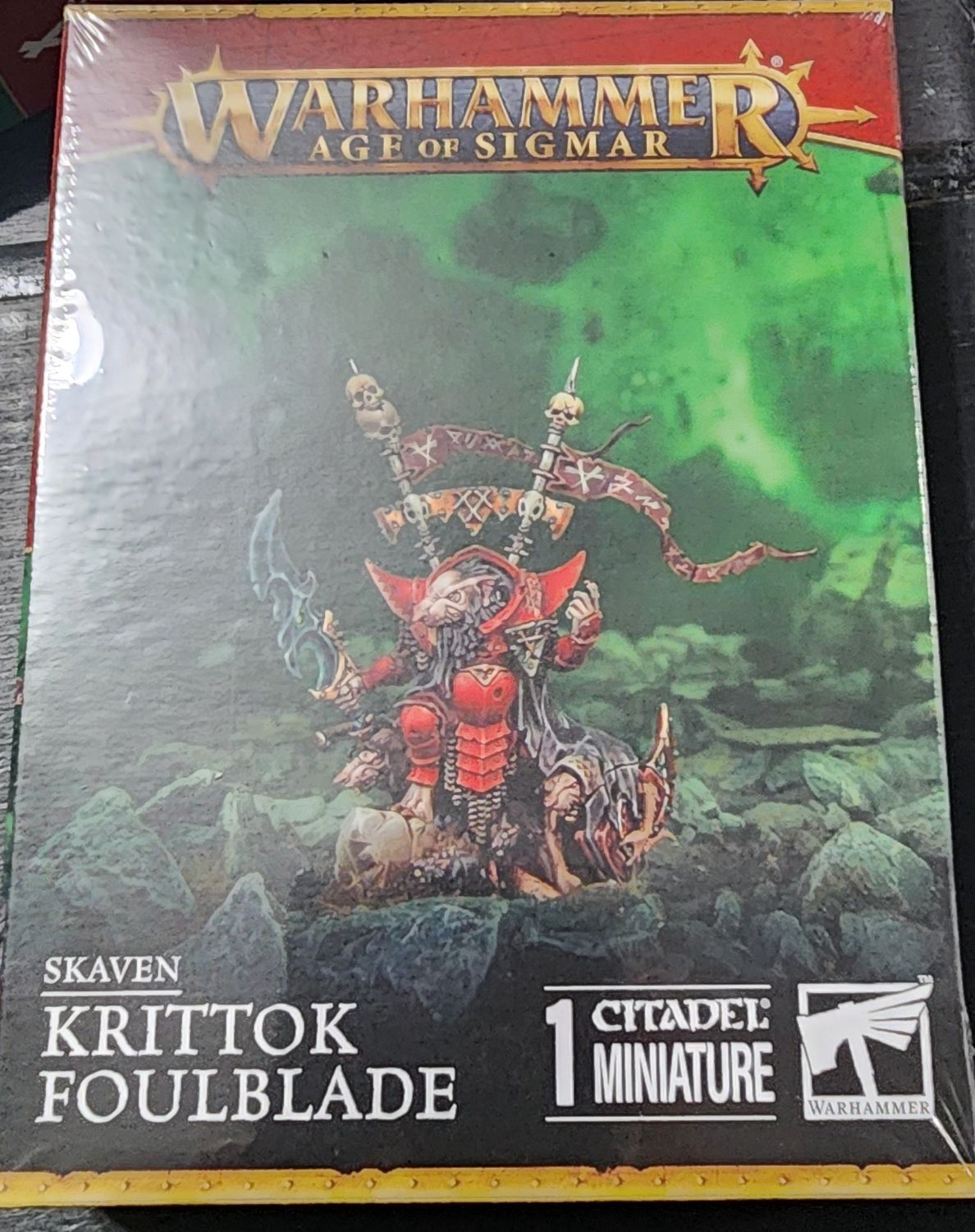 WARHAMMER AOS SKAVEN KRITTOK FOULBLADE