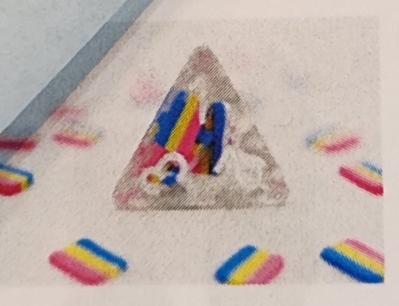 Pansexual flagrpg dice set