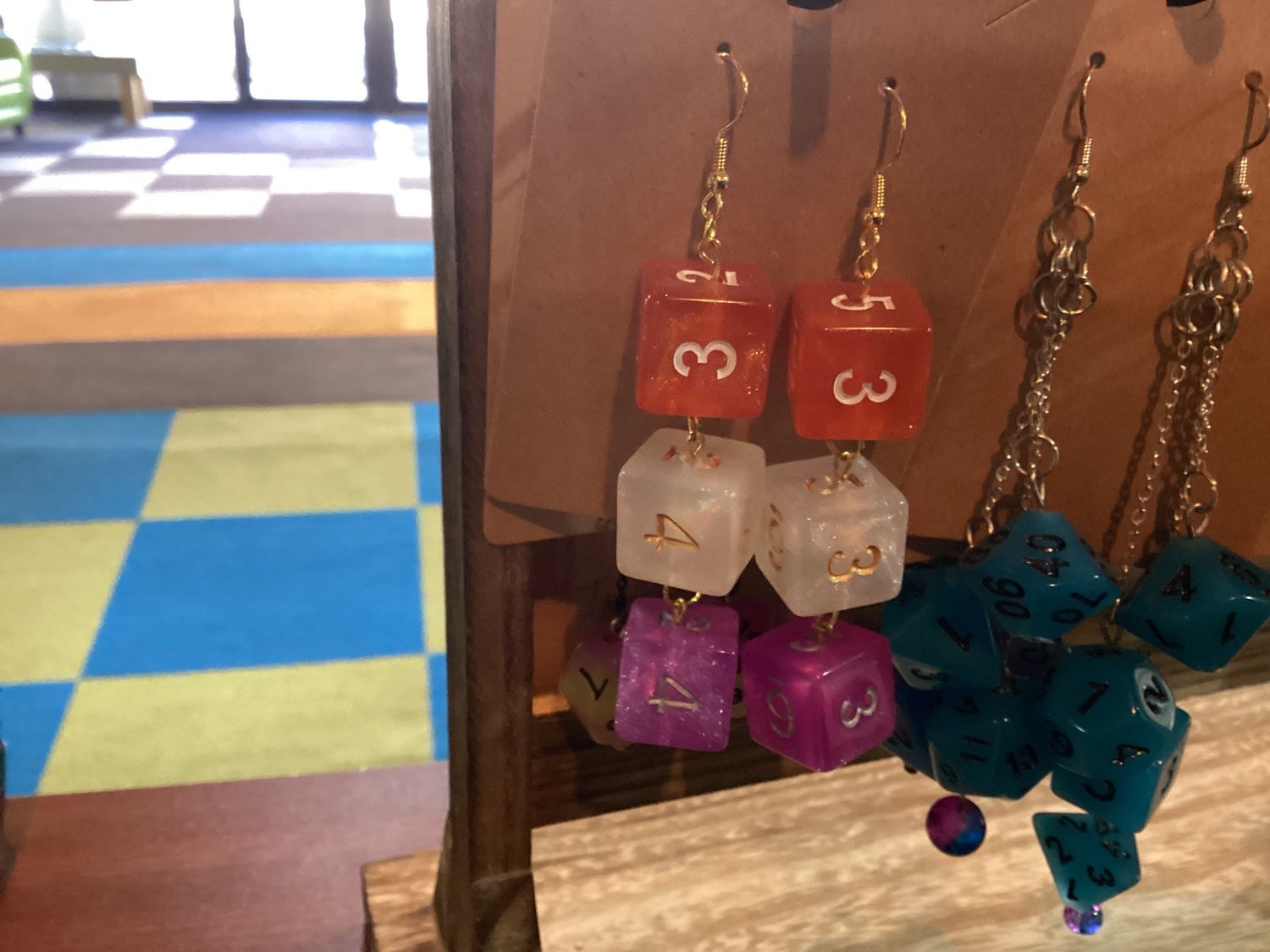 Six Six Dice Earrings