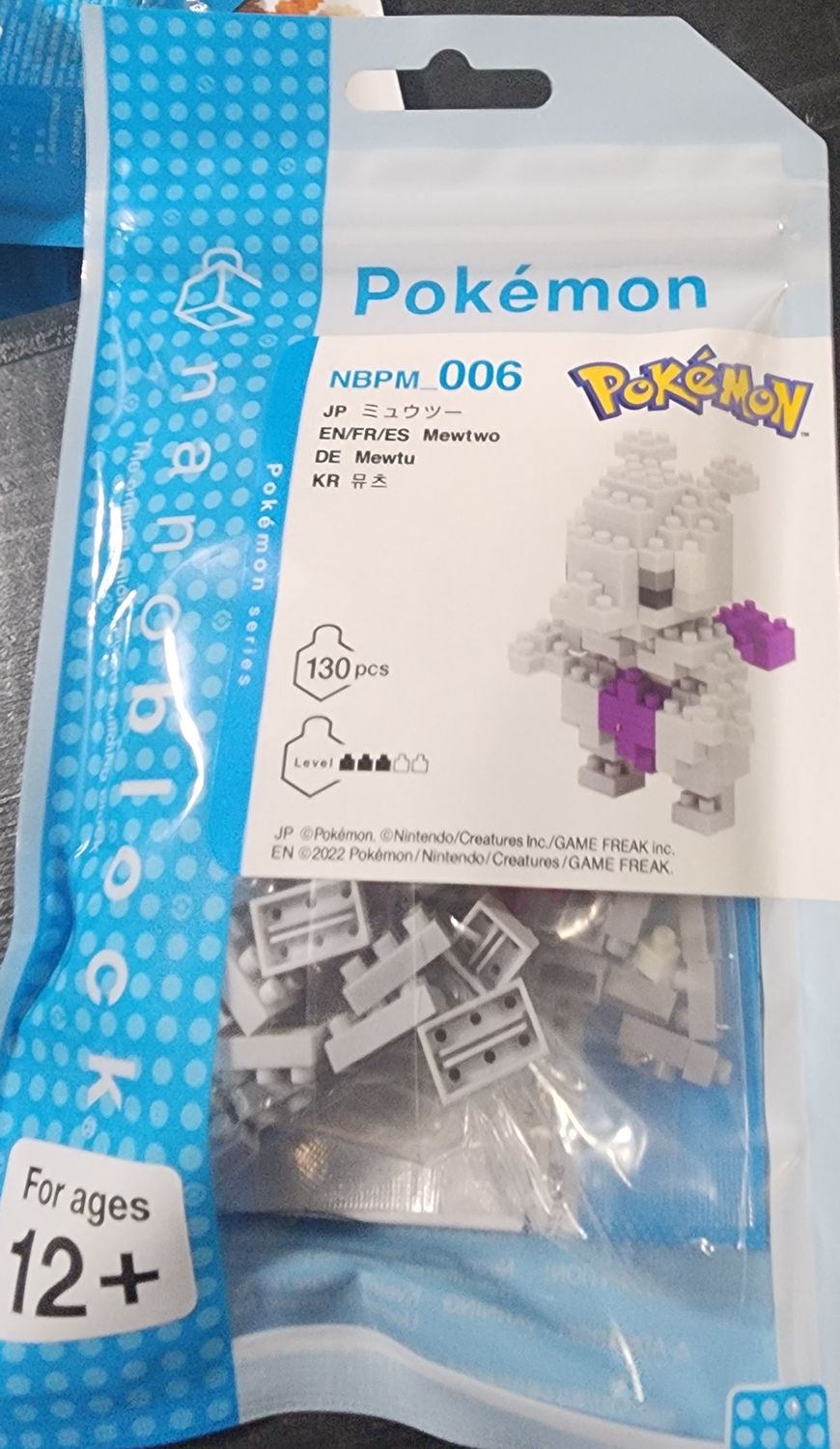 NANOBLOCKS MEWTWO