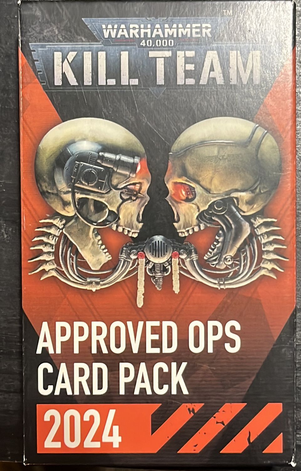 Warhammer 40K Kill Team: Approved Ops Card Pack 2024