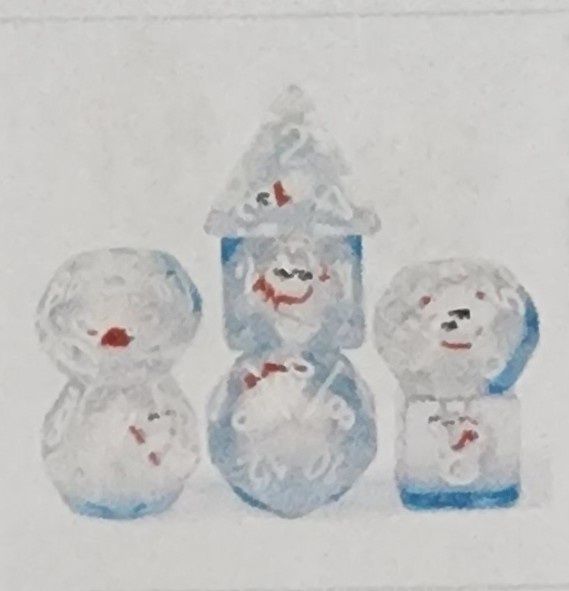 POLAR BEAR RPG DICE SET