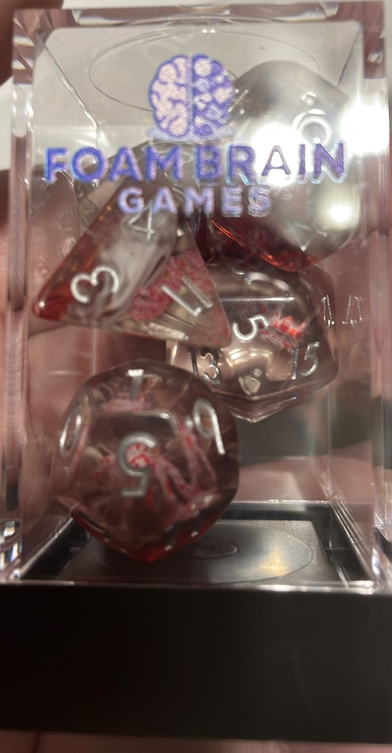 Ghost Spider RPG Dice Set