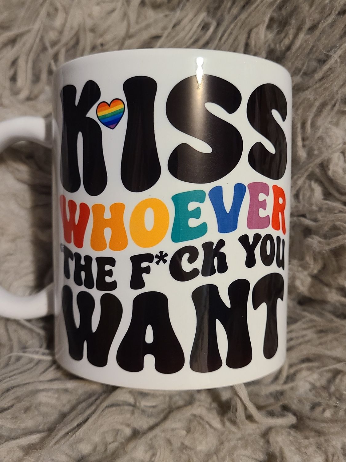 Kiss Whoever Mug