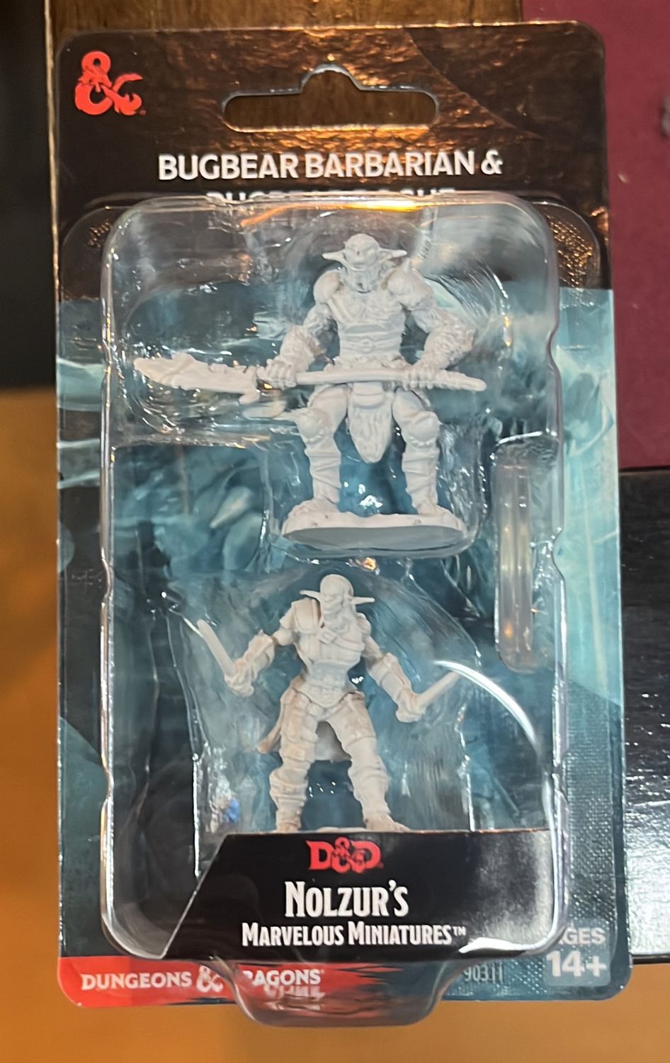 Dungeons and Dragons: Bugbear Barbrain and Bugbear Rouge