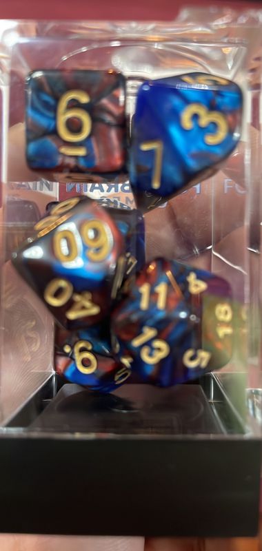 Blue Blood RPG dice