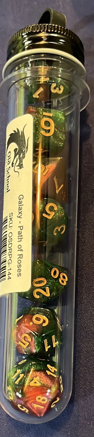 Old School Dice Galaxy - Path of Roses