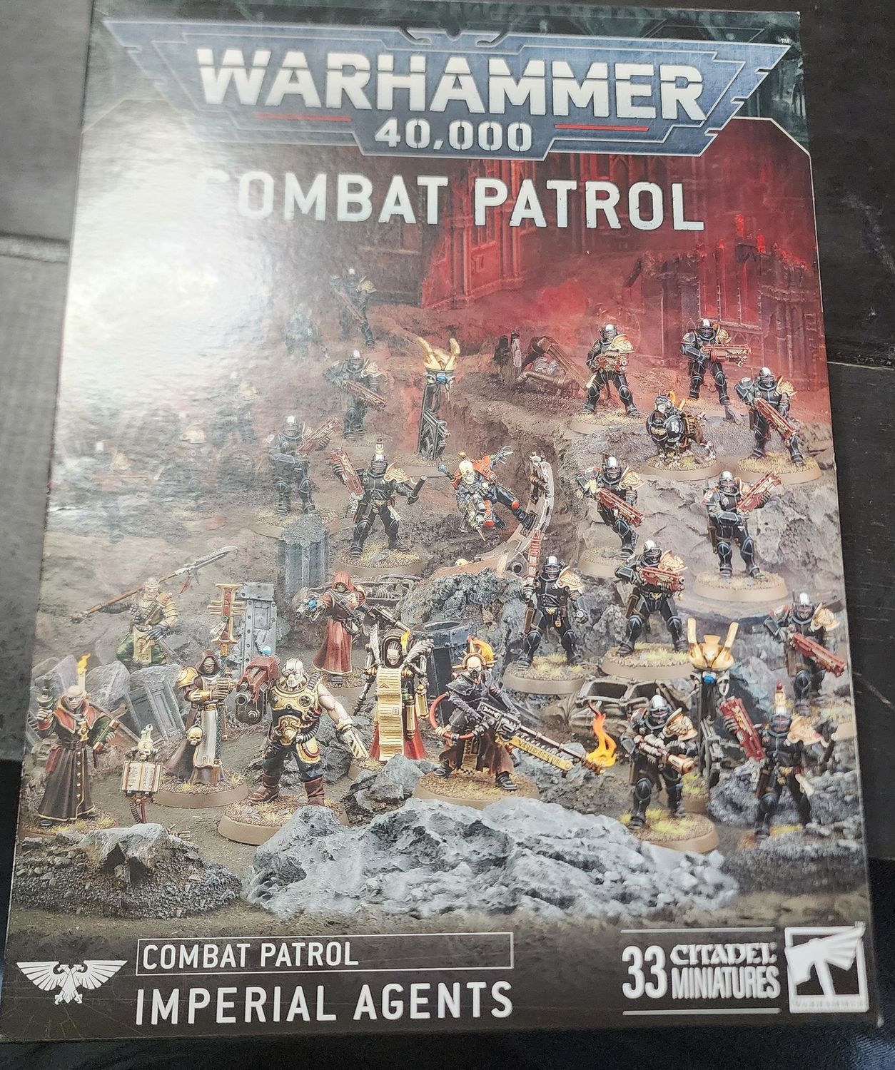 Warhammer 40k combat patrol imperial agents