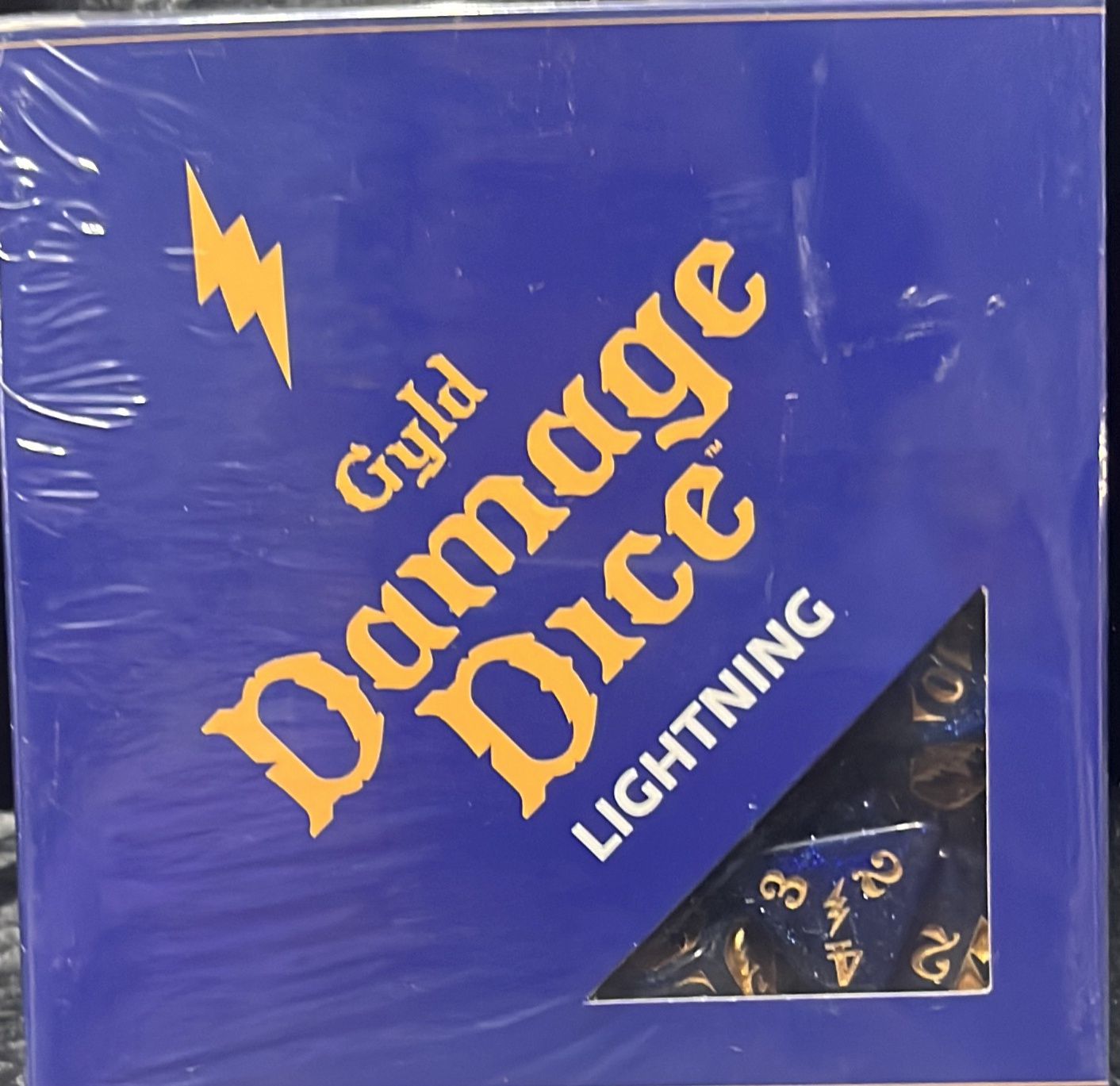 LIGHTNING DAMAGE DICE SET