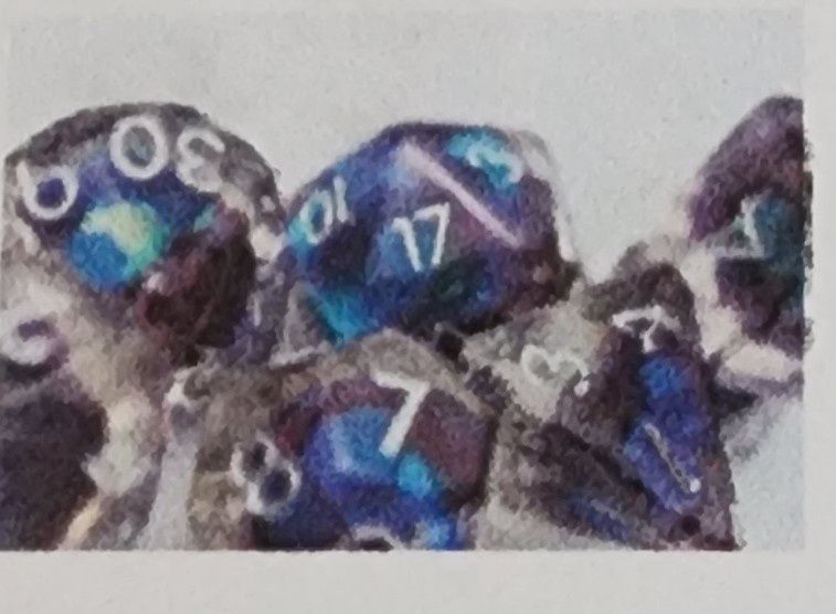 Melusine marvel rpg dice set