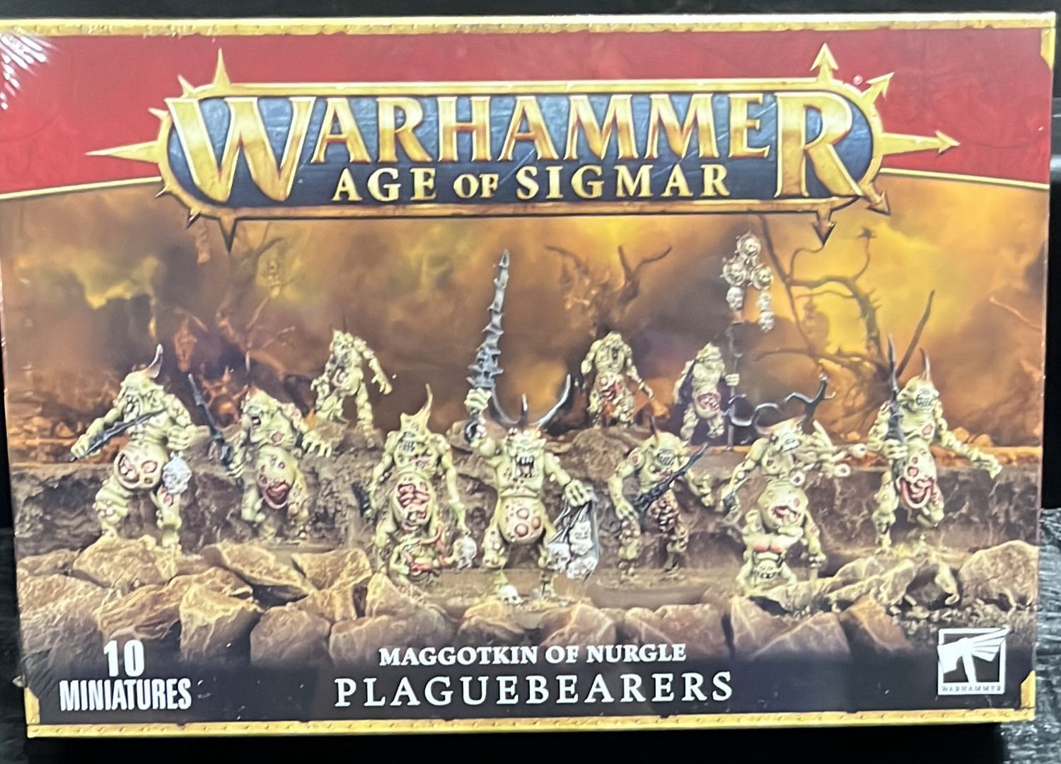 WARHAMMER AGE OF SIGMAR: MAGGOTKIN OF NURGLE PLAUGEBEARERS