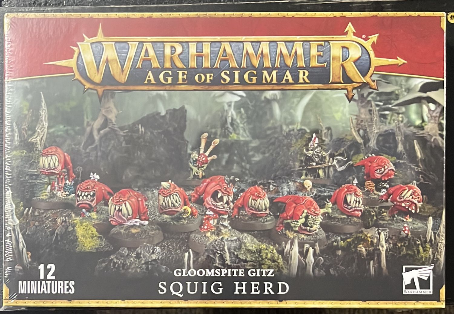 WARHAMMER AGE OF SIGMAR: GLOOMSPITE GITZ SQUIG HERD