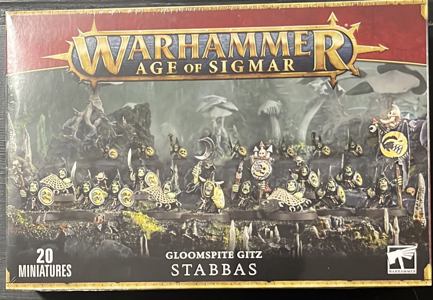 WARHAMMER AGE OF SIGNAR: GLOOMSPITE GITZ STABBAS