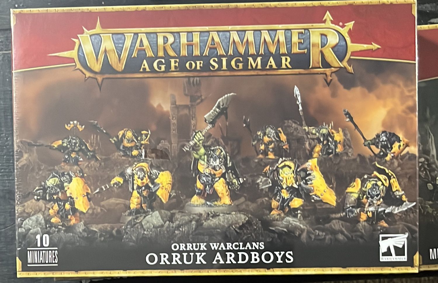 WARHAMMER AGE OF SIGMAR: ORRUK WARCLAWS ORRUK ARDBOYS