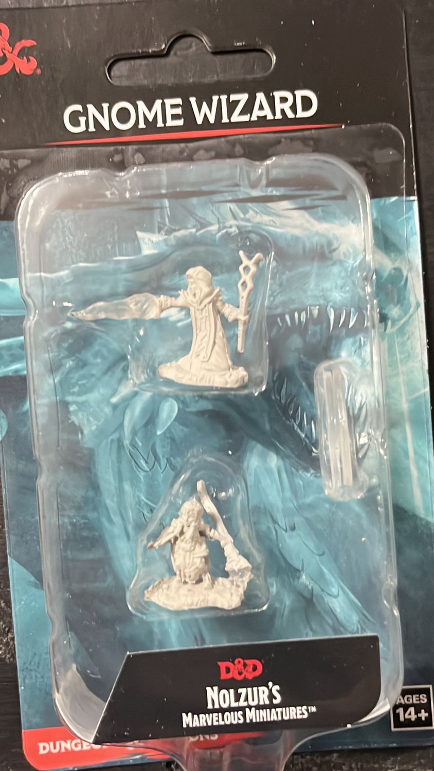 D&amp;D Nolzur’s Minatures: Gnome Wizard